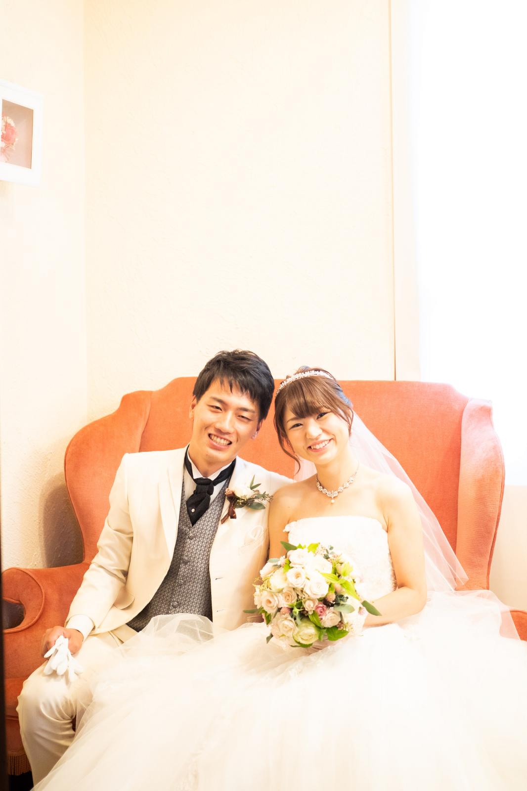 チャペルには新郎新婦控室