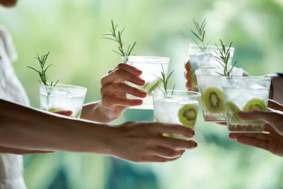 ウェルカムドリンクでのおもてなし