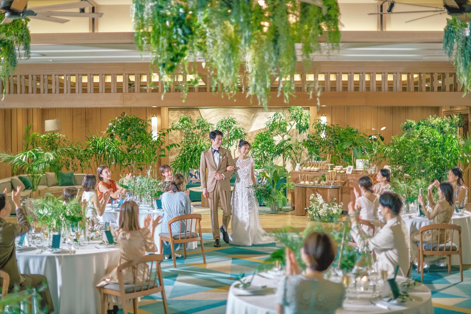 おふたりの手作りアイテムでおもてなし