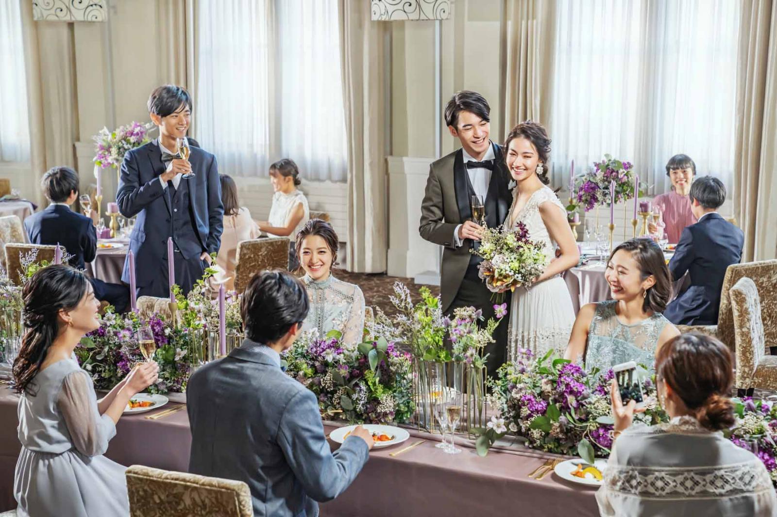 テーブルラウンドでゲストへ直接感謝を伝えよう