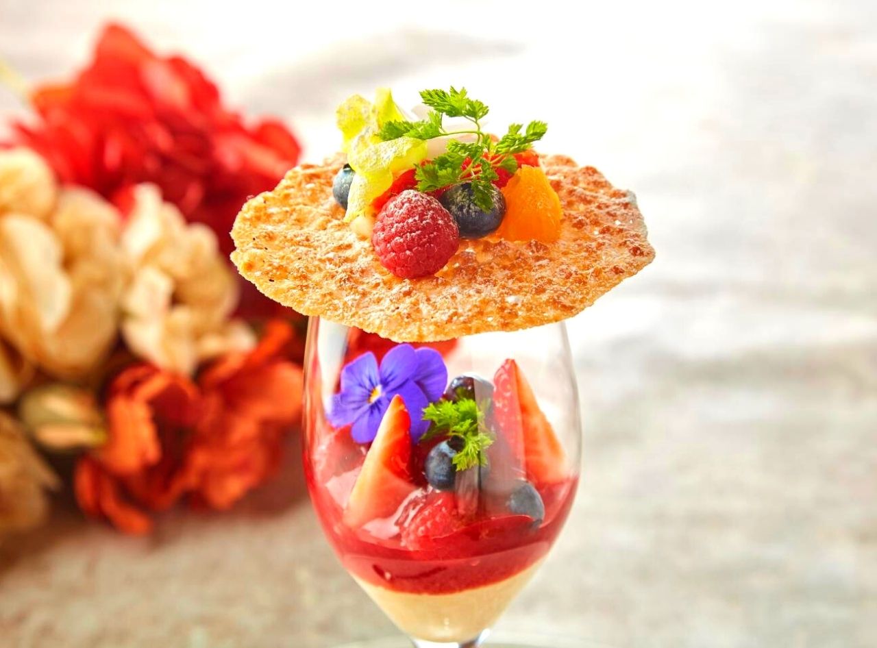 シェフやパティシエと直接メニューの相談ができる