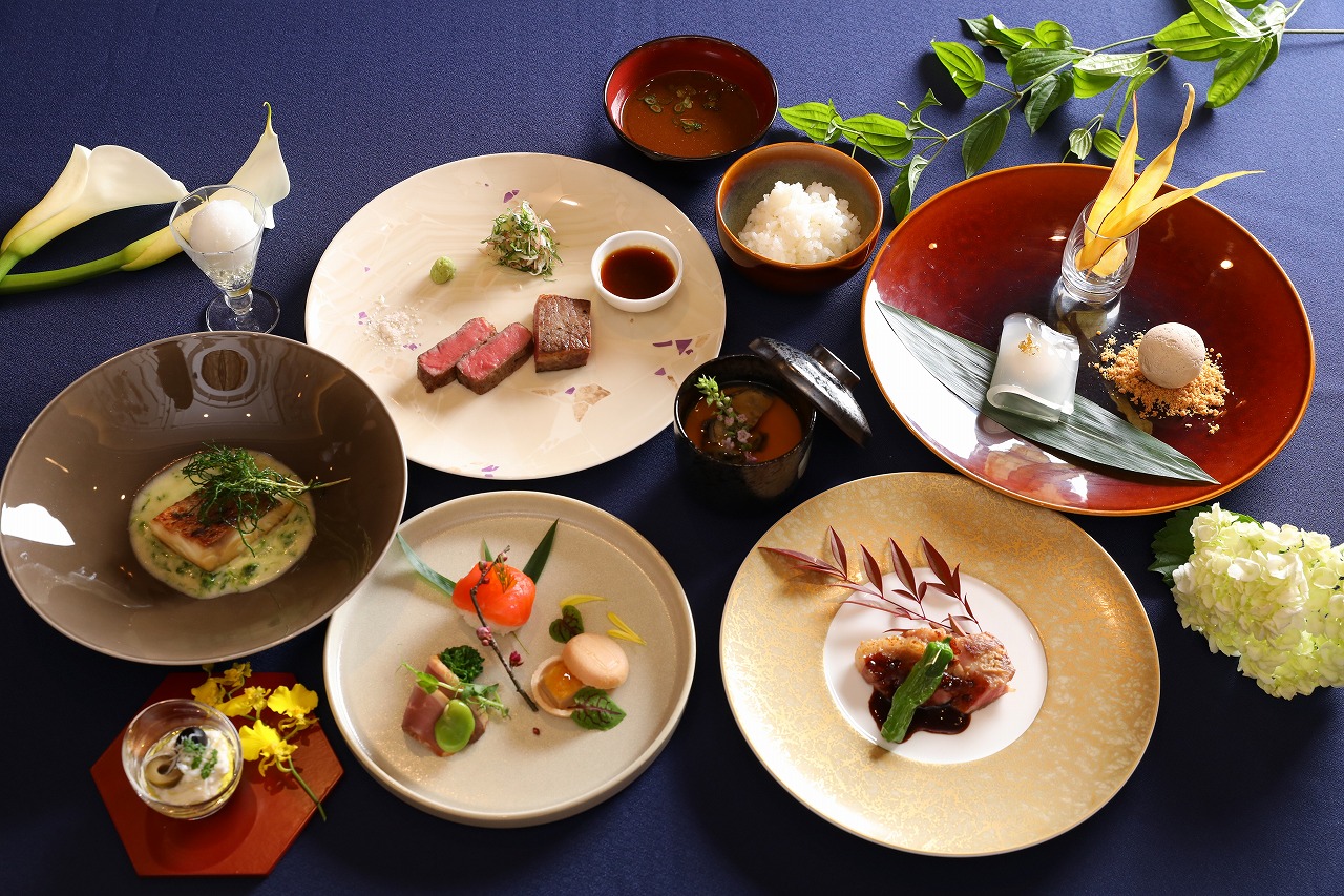 少人数の結婚式だからこそお料理をこだわりたいお二人にぴったりの「和フレンチ」メニュー