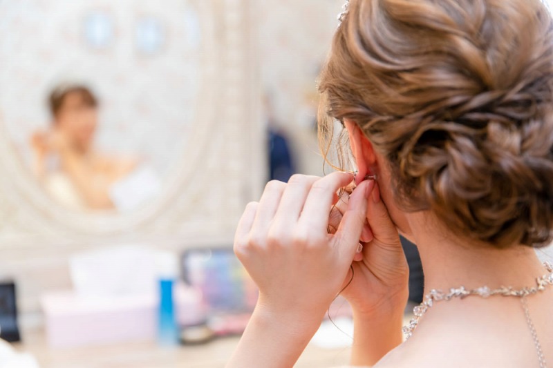 ブライズルームでの撮影も人気