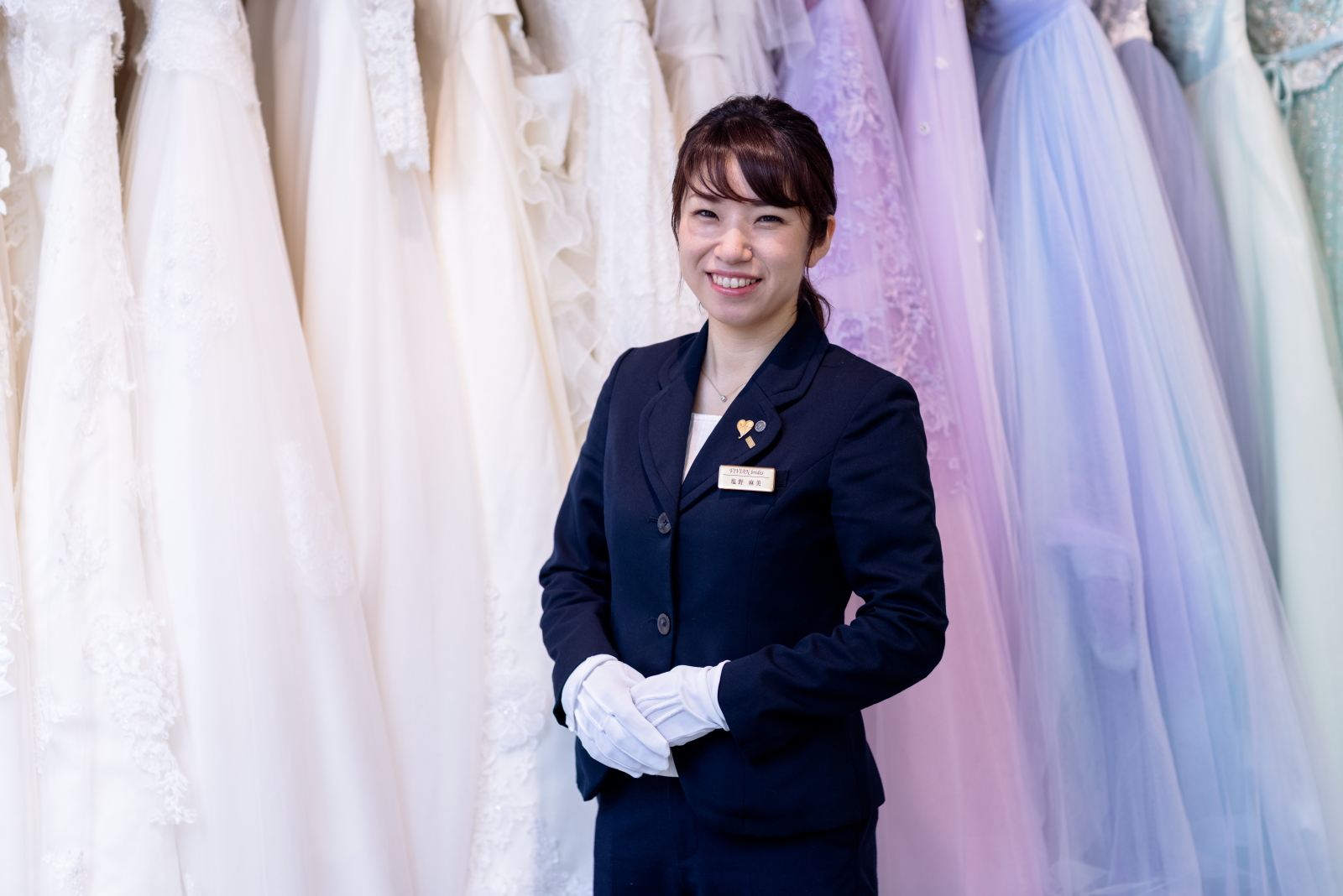 運命の一着が見つけられるようにお手伝いさせていただきます（ドレスコーディネーター）