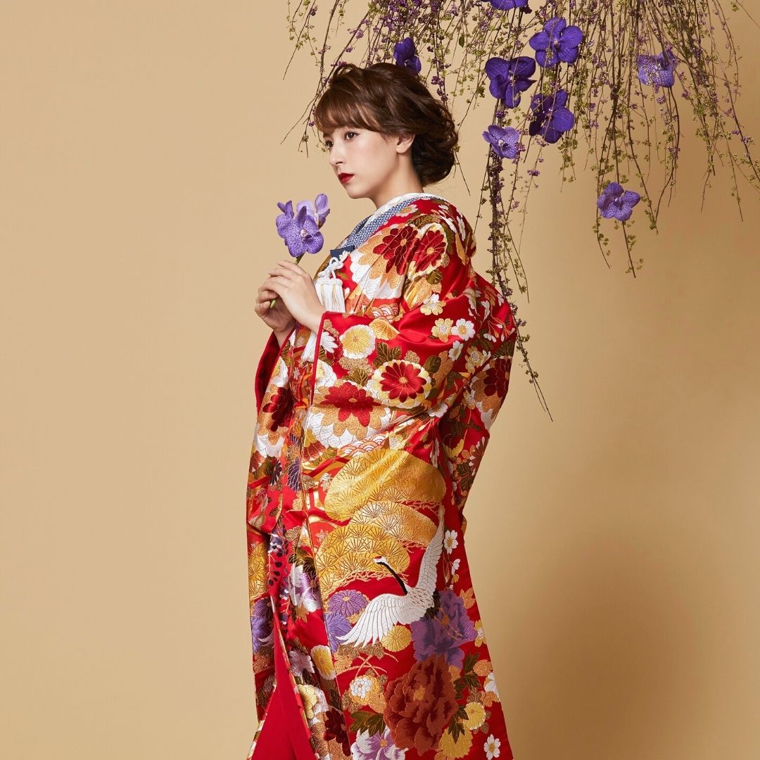 白無垢・色打掛・引振袖と幅広い取り揃え