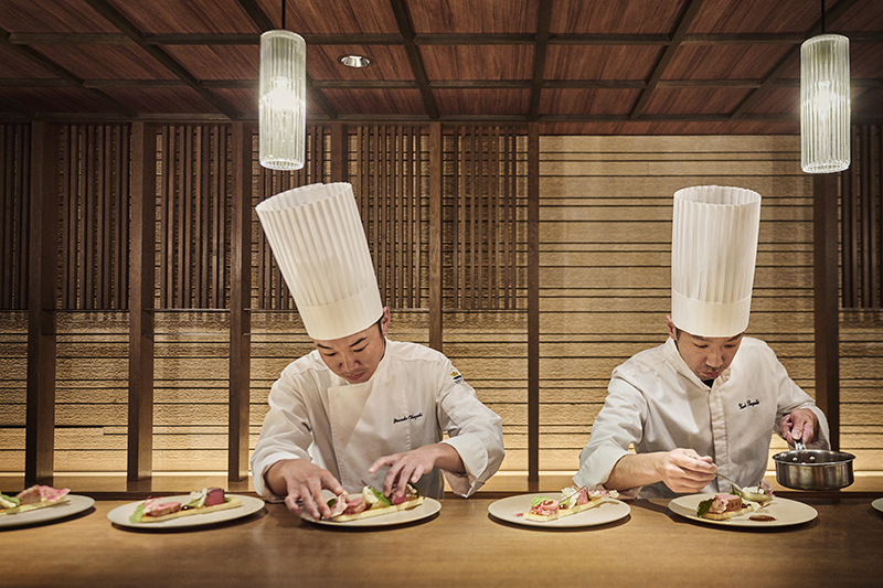 温度までこだわり一皿一皿を仕上げるおもてなし料理をご提供いたします