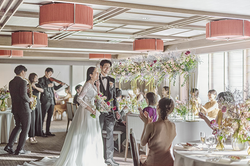 コーディネートによって表情が大きく変わる空間