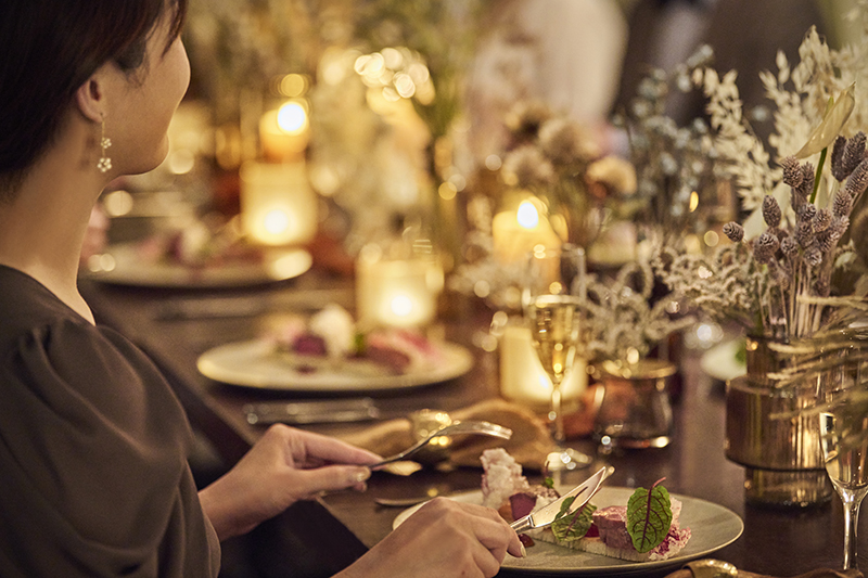 口コミでも好評のお料理はゲスト満足度◎