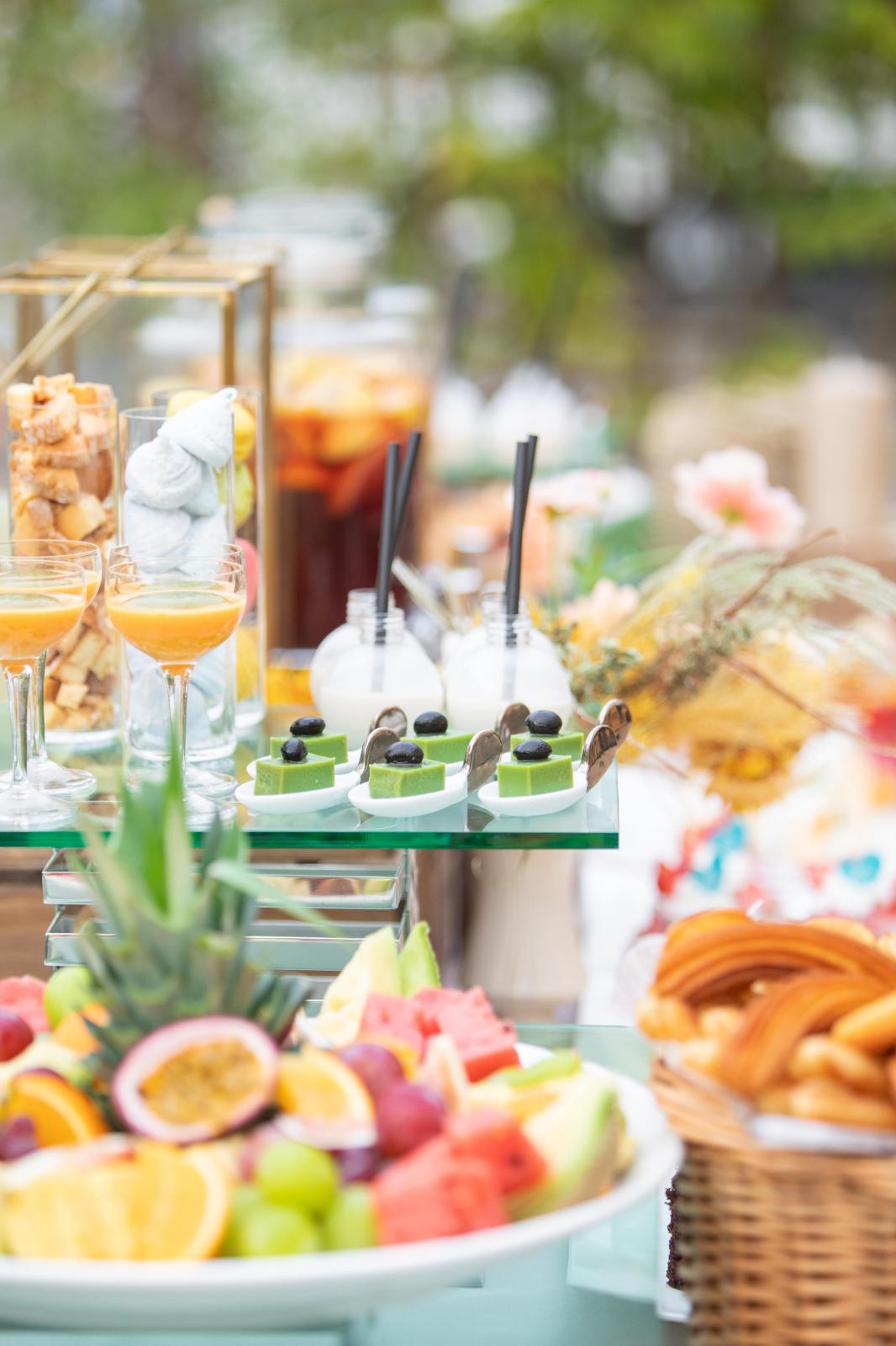 デザートビュッフェをはじめ、ゲストの笑顔を誘う多彩なおもてなしを満喫しよう