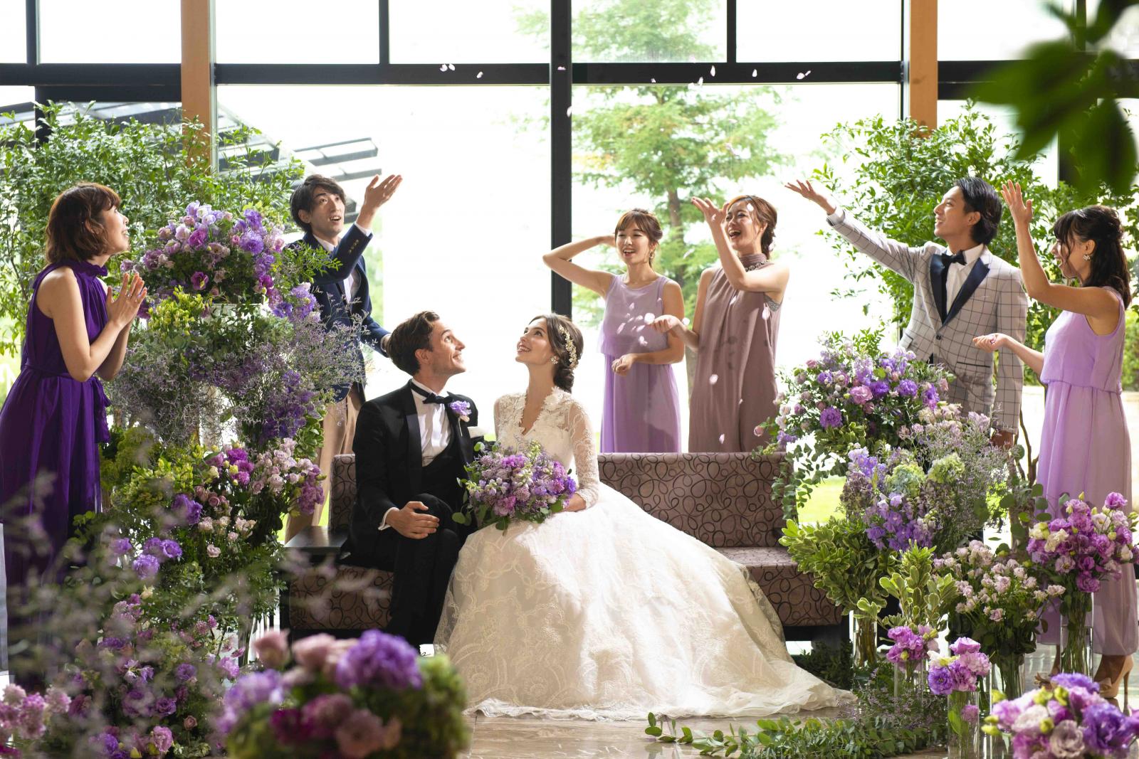 自然あふれるアットホームな空間