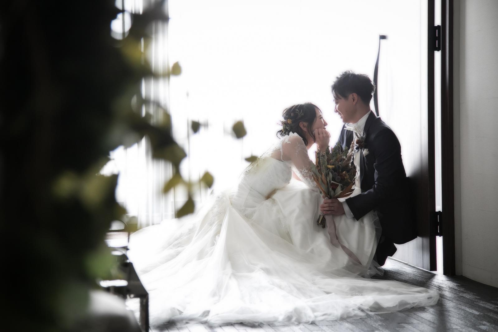 挙式前のふたりだけの時間も大切に