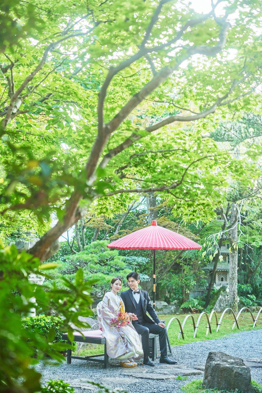 時間もゆっくりと流れるような自然を感じる場所