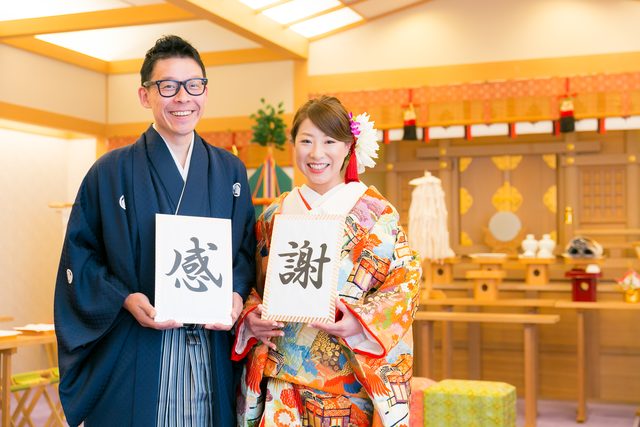 和装も種類豊富にご用意しております。