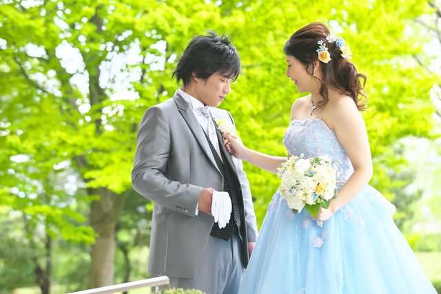 緑が映える、初夏のコーディネート。