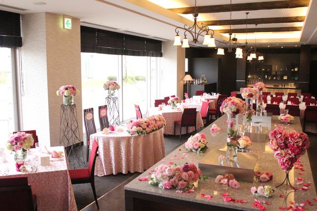 おふたりの好みによって様々な表情を見せる「ベラヴィスタ」