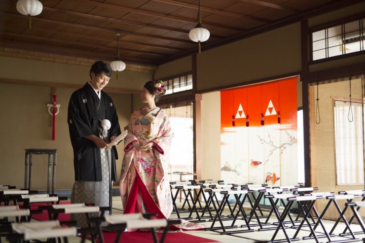 花嫁のれんも映えます