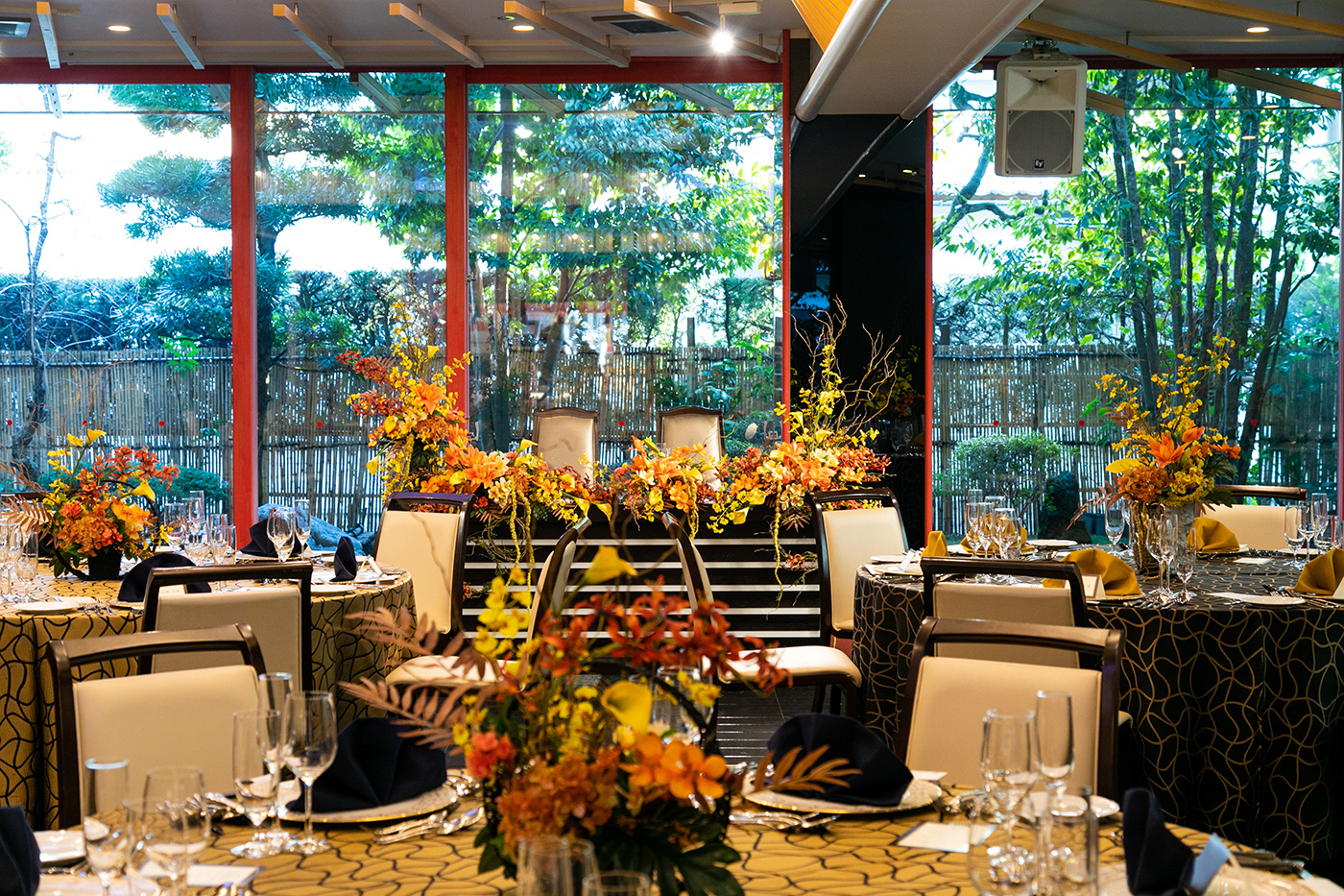 円卓着席パターン（〜40名）