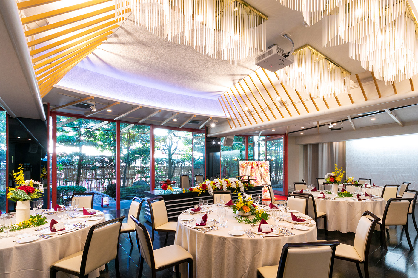 円卓着席パターン（〜40名）