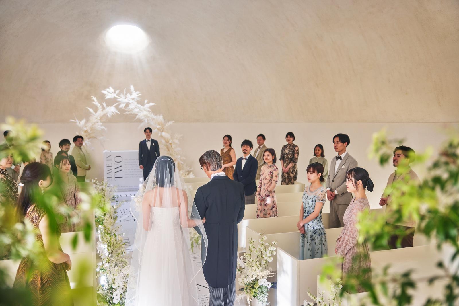 結婚式は、いままでで一番の「ありがとう」を伝える日