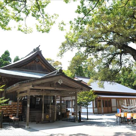 引佐の森に鎮座する井伊谷宮