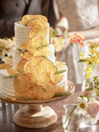 世界に一つだけ＊オリジナルのウエディングケーキ