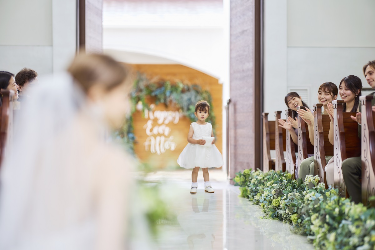 ゲストからの温かい拍手を間近に感じる瞬間