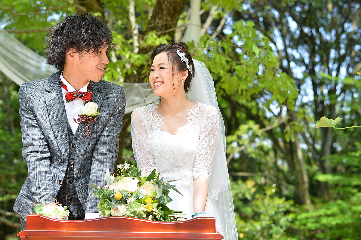 大自然の中で行う「森の結婚式」！ナチュラルでエコな優しいウェディング！大自然に囲まれながらのおもてなしで、ゲストの皆様も大満足！今までのウェディングとは全く違うスタイルで考えているおふたりはぴったり！