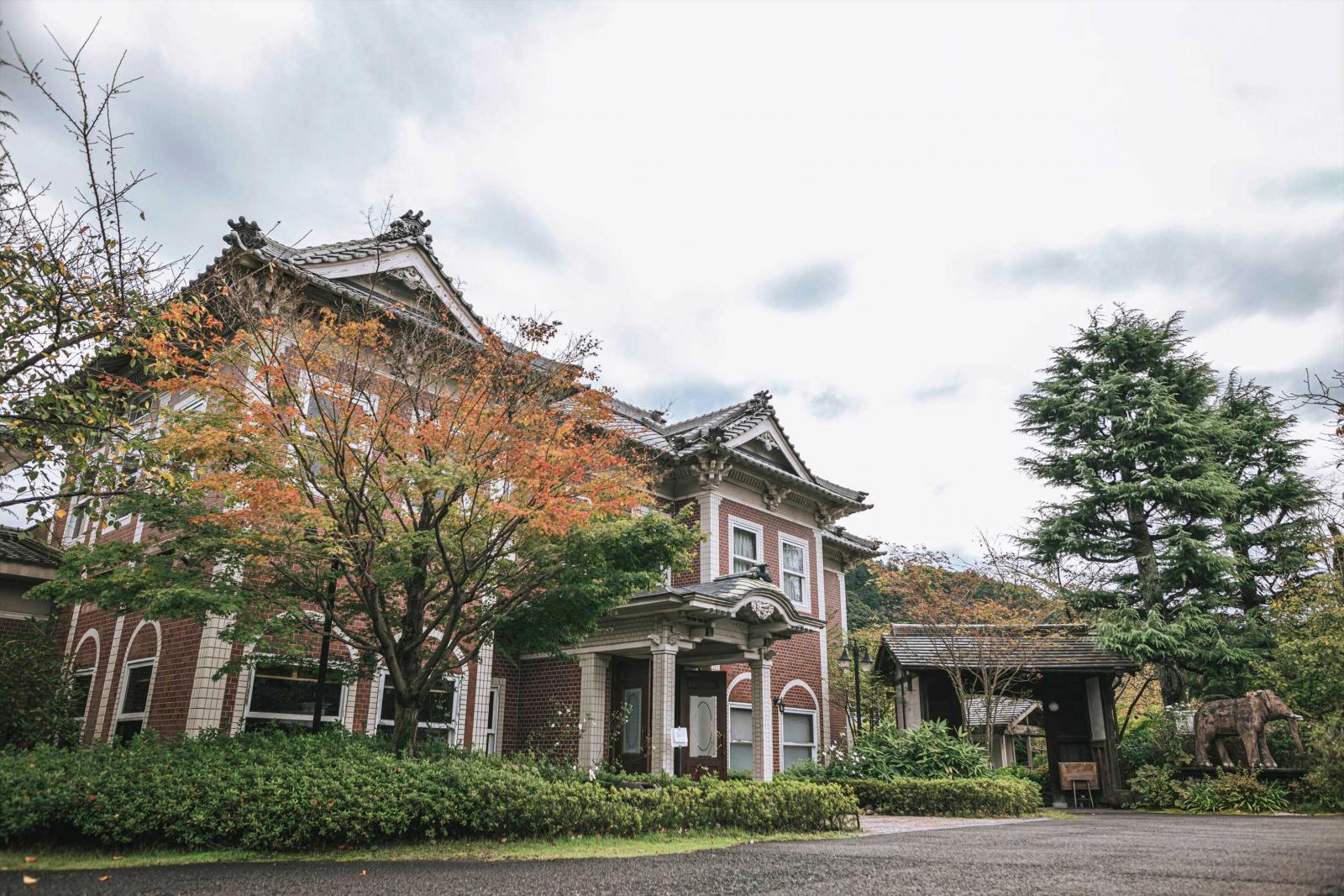 大正時代の建物を移築　アンティークな雰囲気が人気！