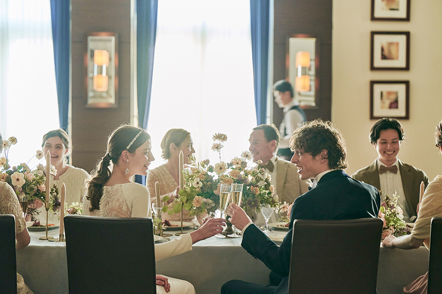 ひとりひとりと一緒に過ごす時間を大切に。「みんなが楽しい、みんなが幸せ」を感じる パーティ空間