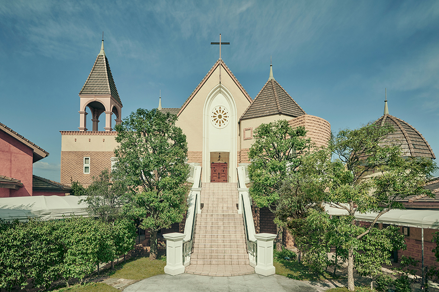 南フランスの美しい舞台を描くル・シャン・ド・ククの結婚式