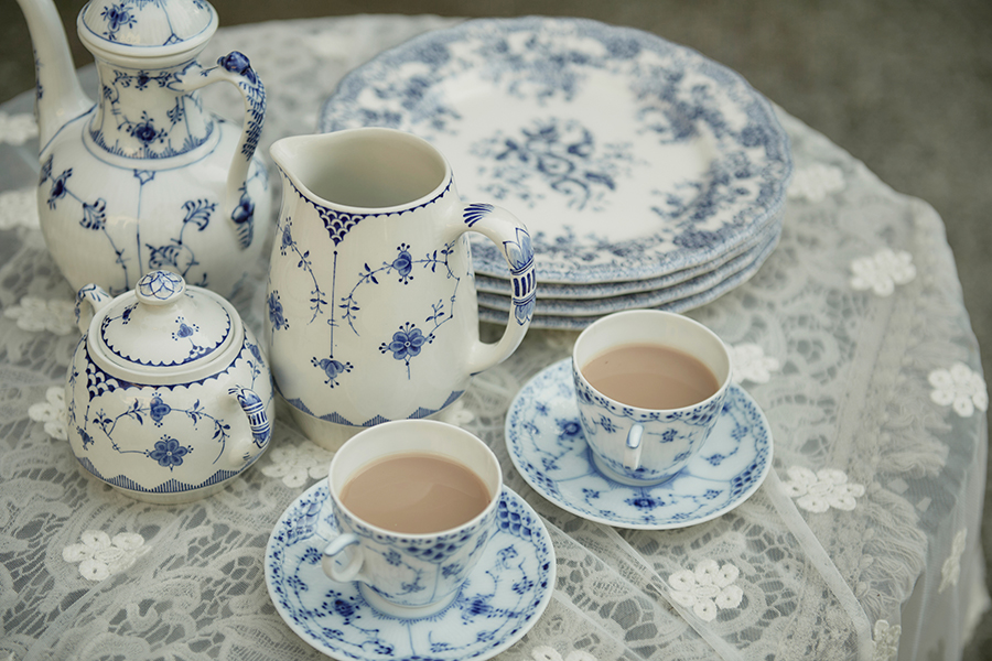 食後にはスイーツブッフェでゲストをおもてなし