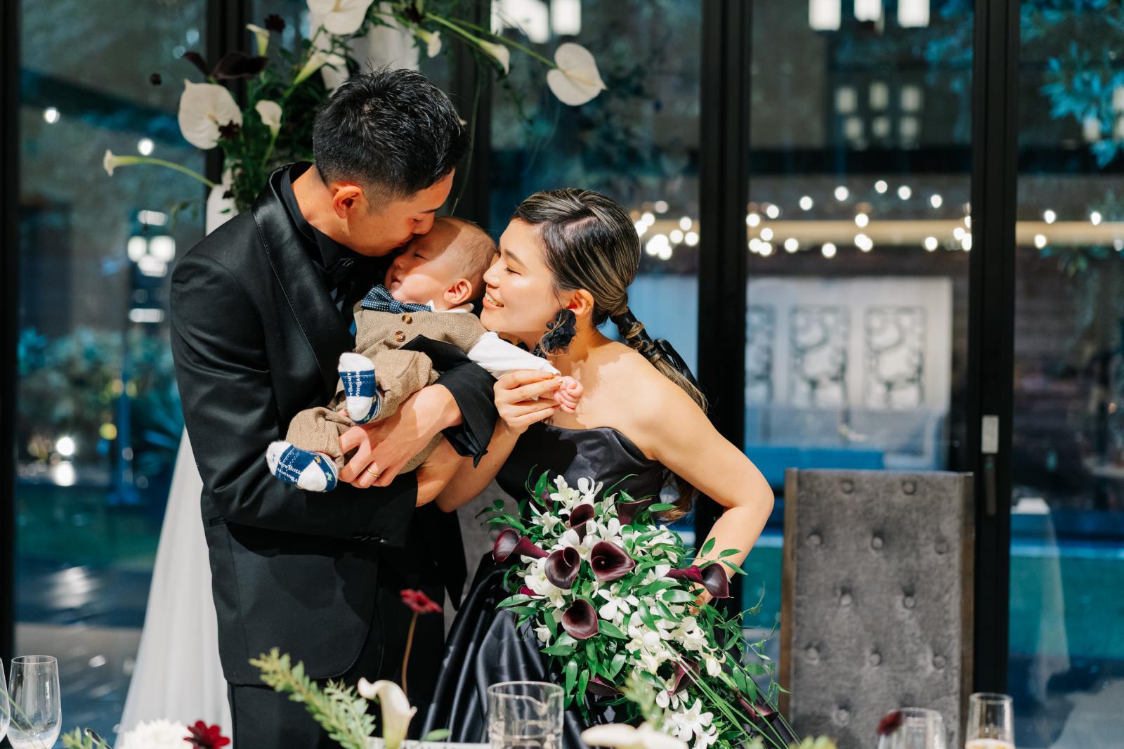 お子様と一緒のWEDDING