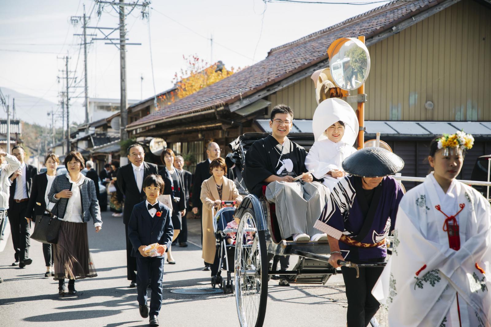 神社での本格的な結婚式も叶います♪