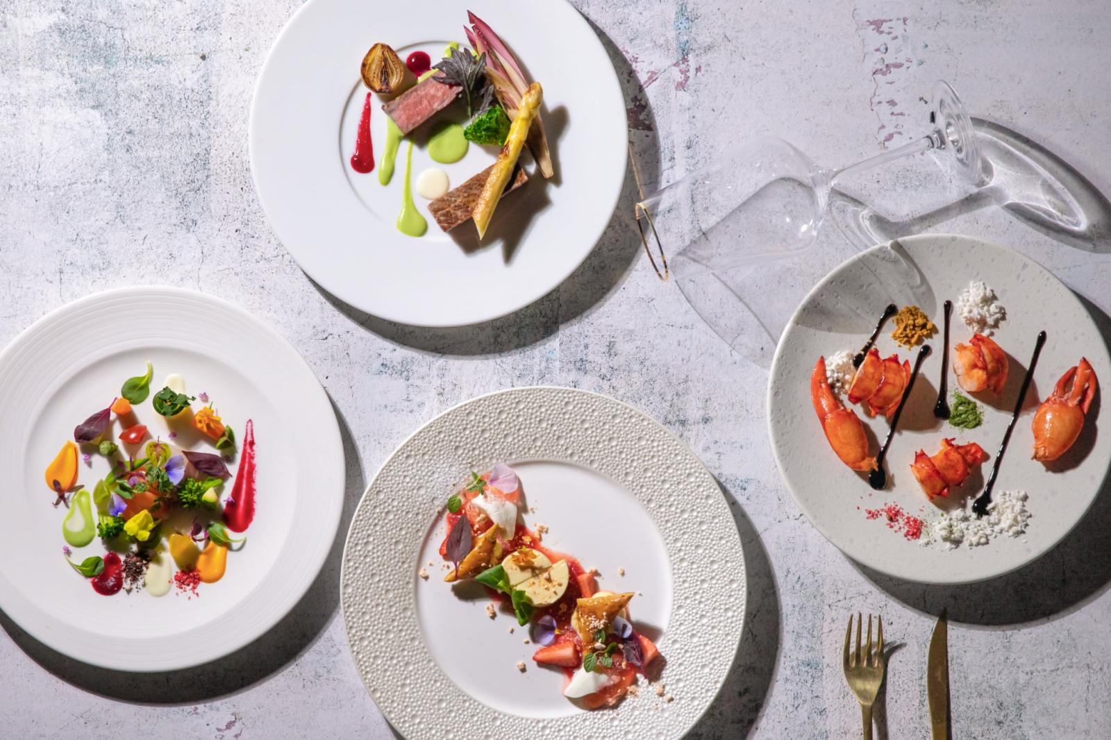 ハレノヒのご馳走<br />
豊かな自然を背景に多彩な食材がそろう岐阜県<br />
旬の食材を経験豊かな料理人が創り出す“ハレノヒのご馳走”<br />
パルティールプラスでしか体験できない<br />
ONLY ONEなオリジナル創作メニュー