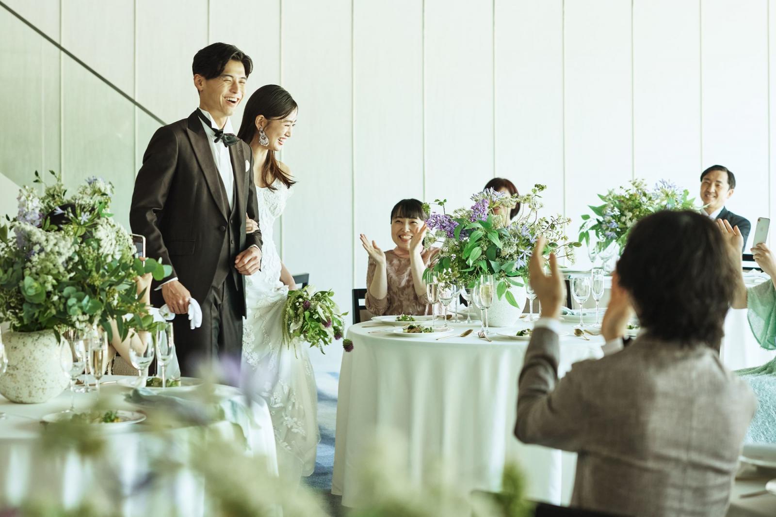 ゲストと語らうひとときも大切な思い出に