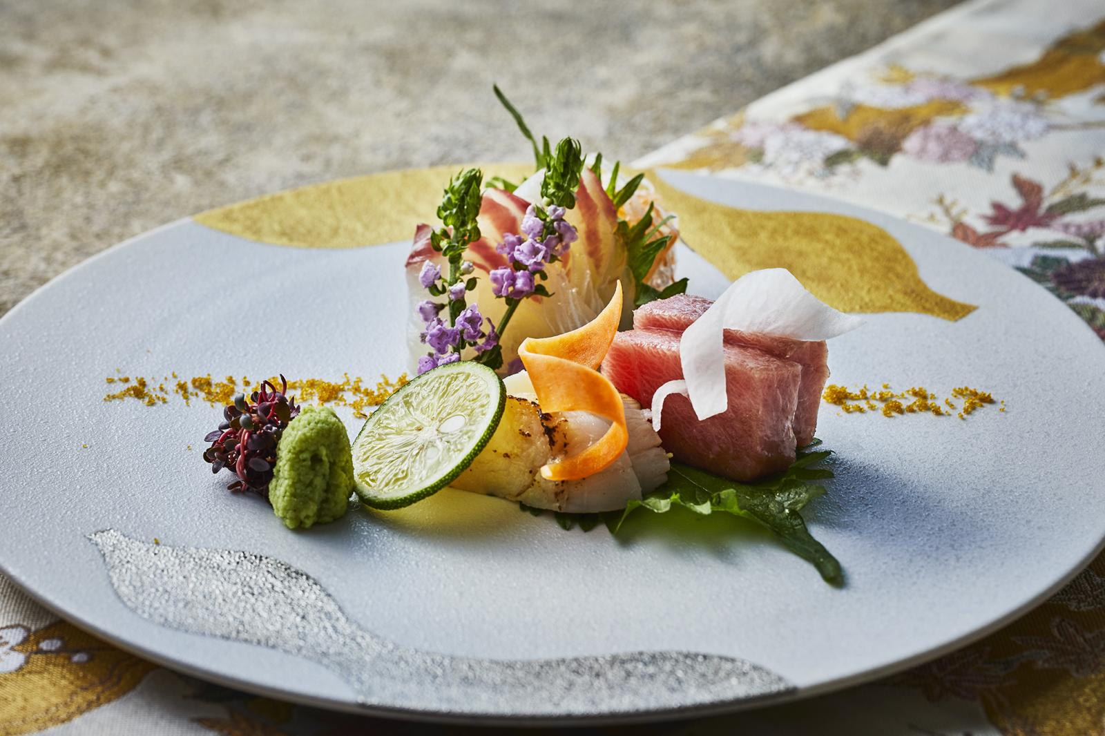 御造里 三種盛り 祝芽物一式