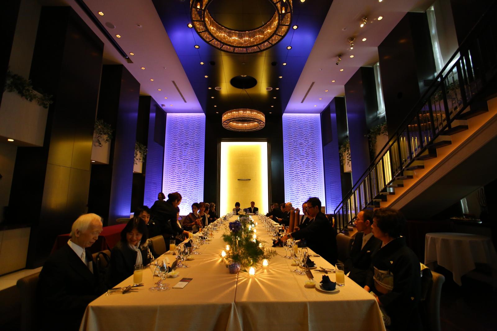 家族のみのご会食も人気のお部屋。