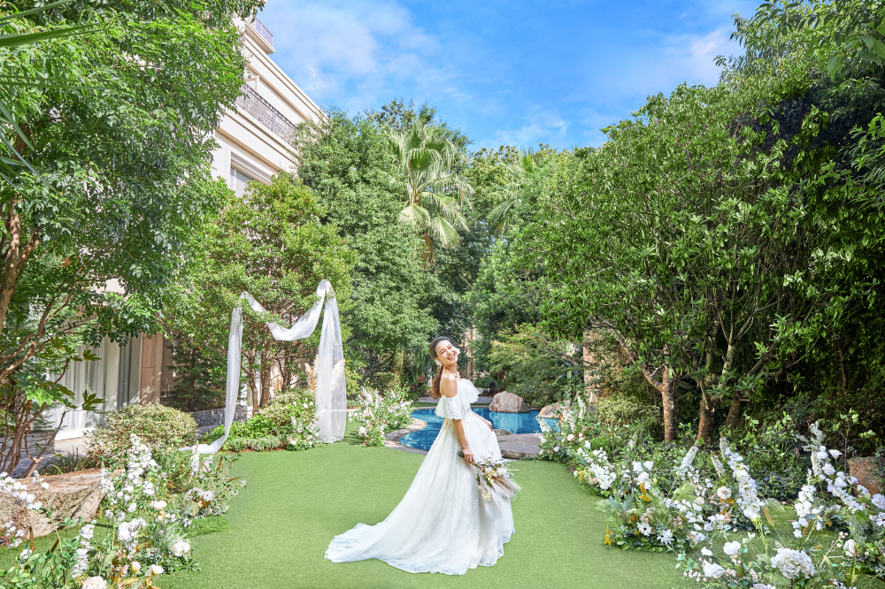 緑溢れる貸切ガーデンで大切なゲストと特別なひとときを