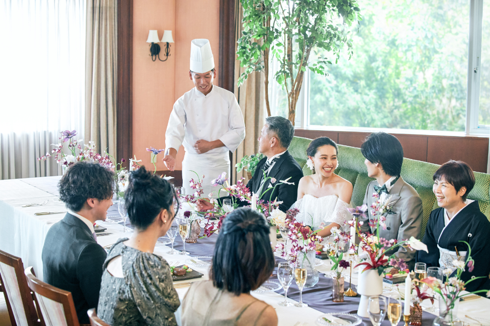 大切な方々と、近い距離で過ごす特別な１日
