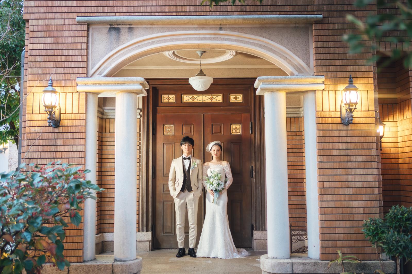 撮影スポット盛りだくさん、邸宅貸切の【迎賓館】で家族のみのお食事会を