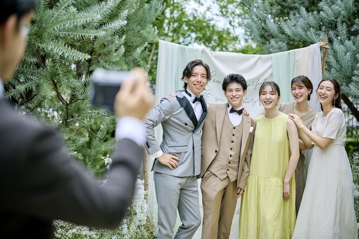 会場はおふたりとゲストとで貸切なのでゲストのフォトタイムのお時間もゆったりととることができるのも魅力
