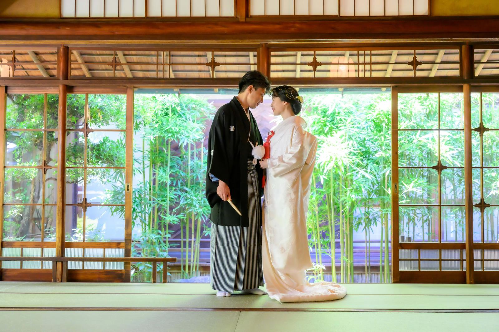 建物と庭がまじりあうフォトスポットたち