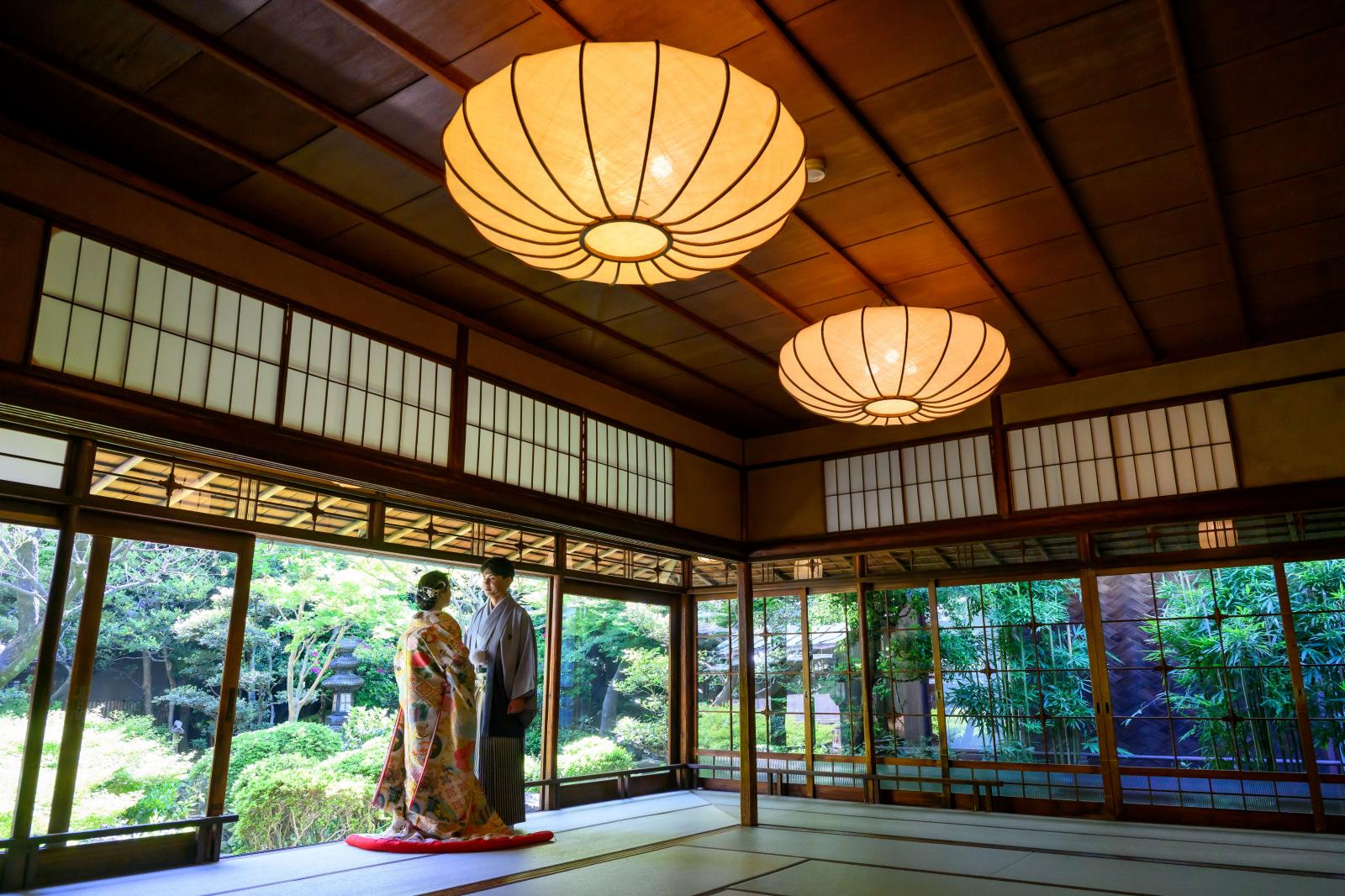 季節ごとに織りなす庭園風景はゲストの心を満たす