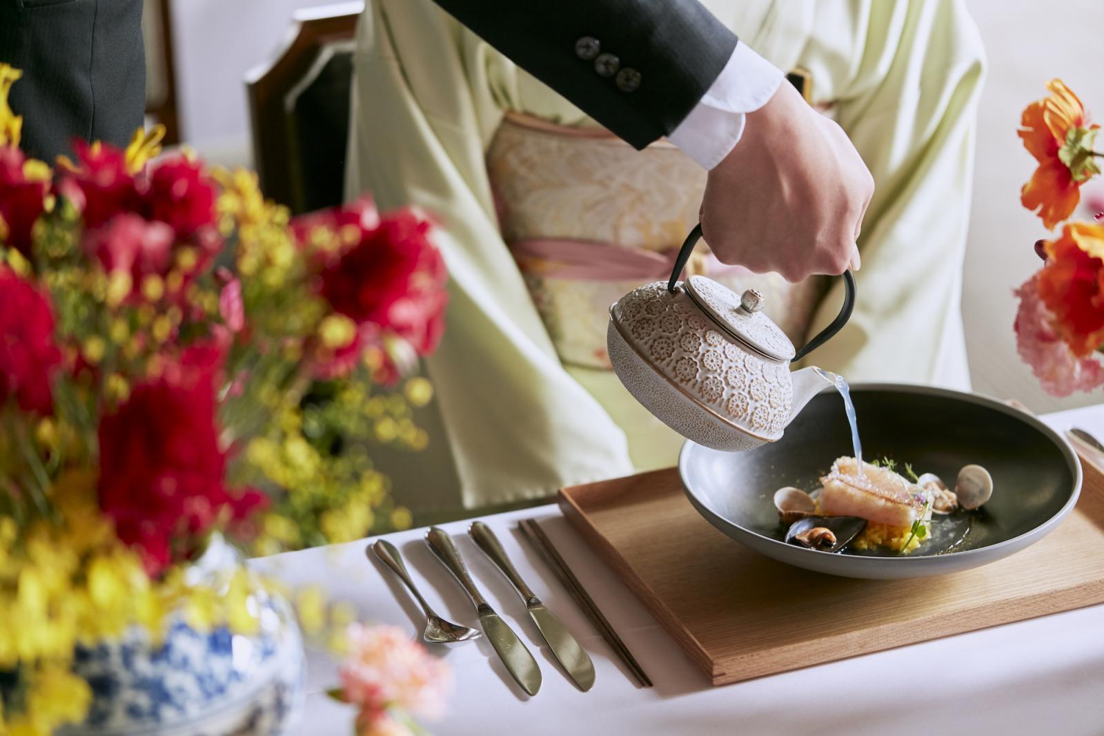 料亭のおもてなしを感じていただける特別感