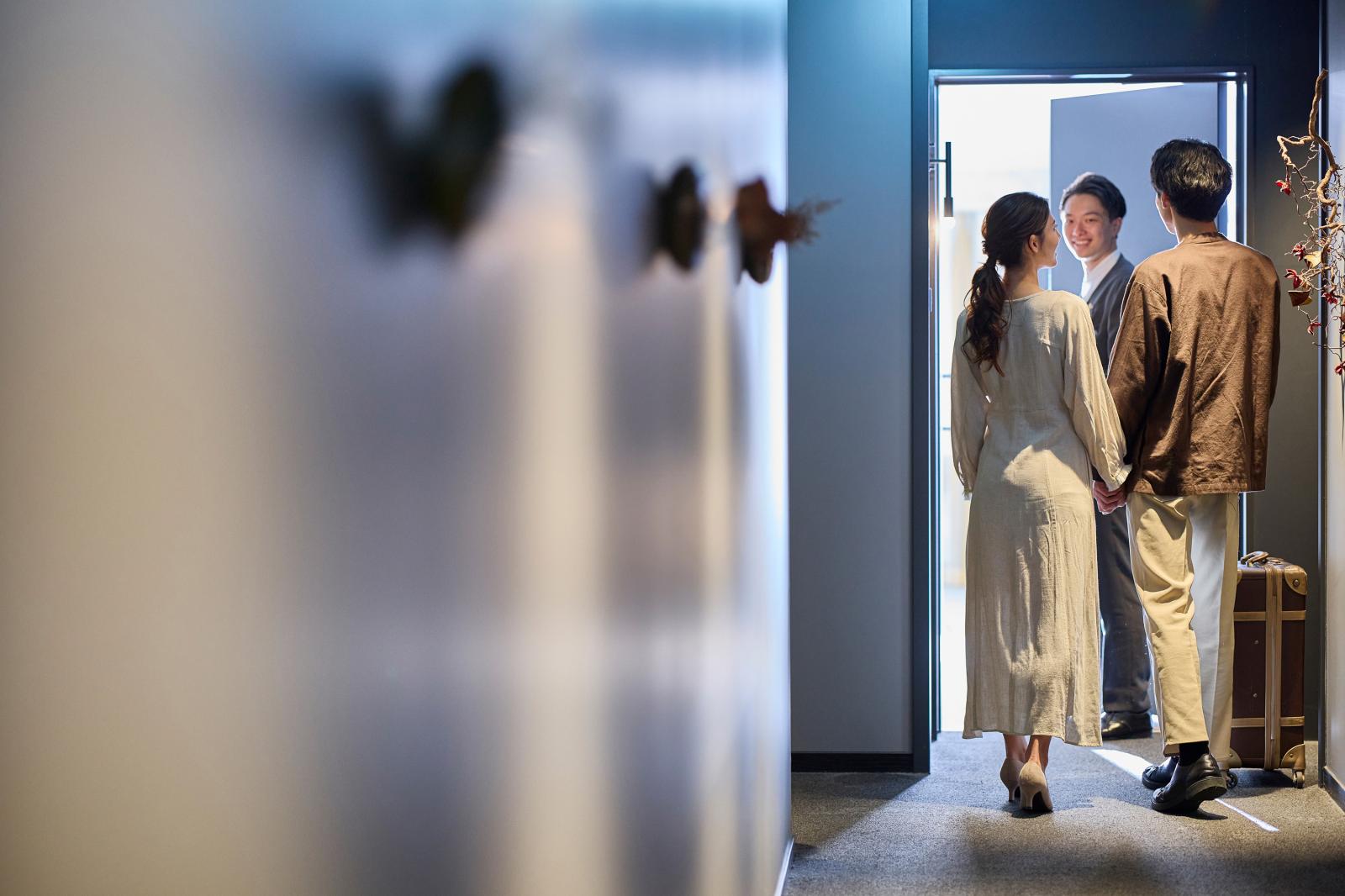 お二人が泊まるのは14室限定のラグジュアリールーム。