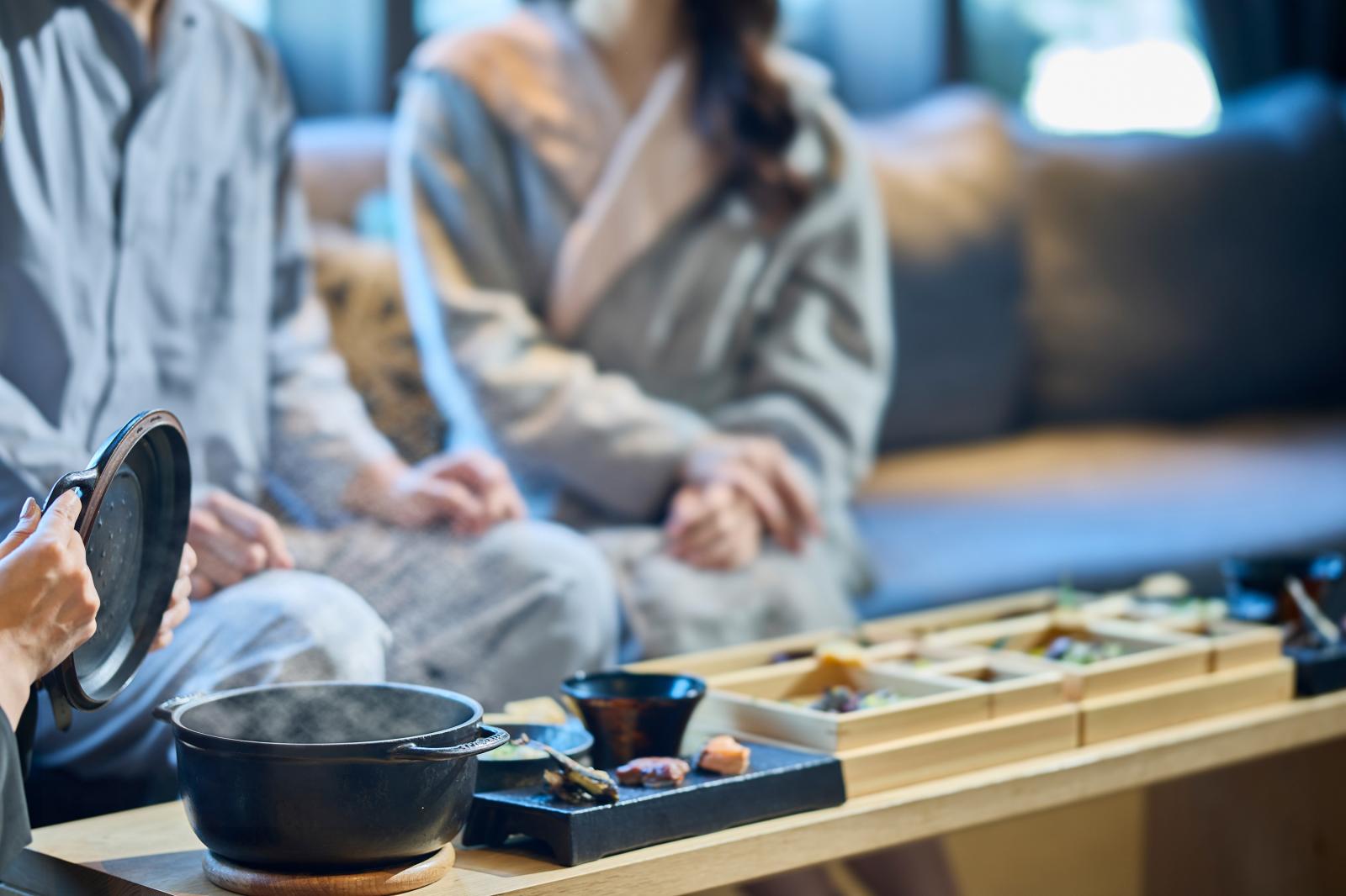 グリシーヌが手掛ける「記憶に残る朝食」は宿泊者の皆様から大好評。