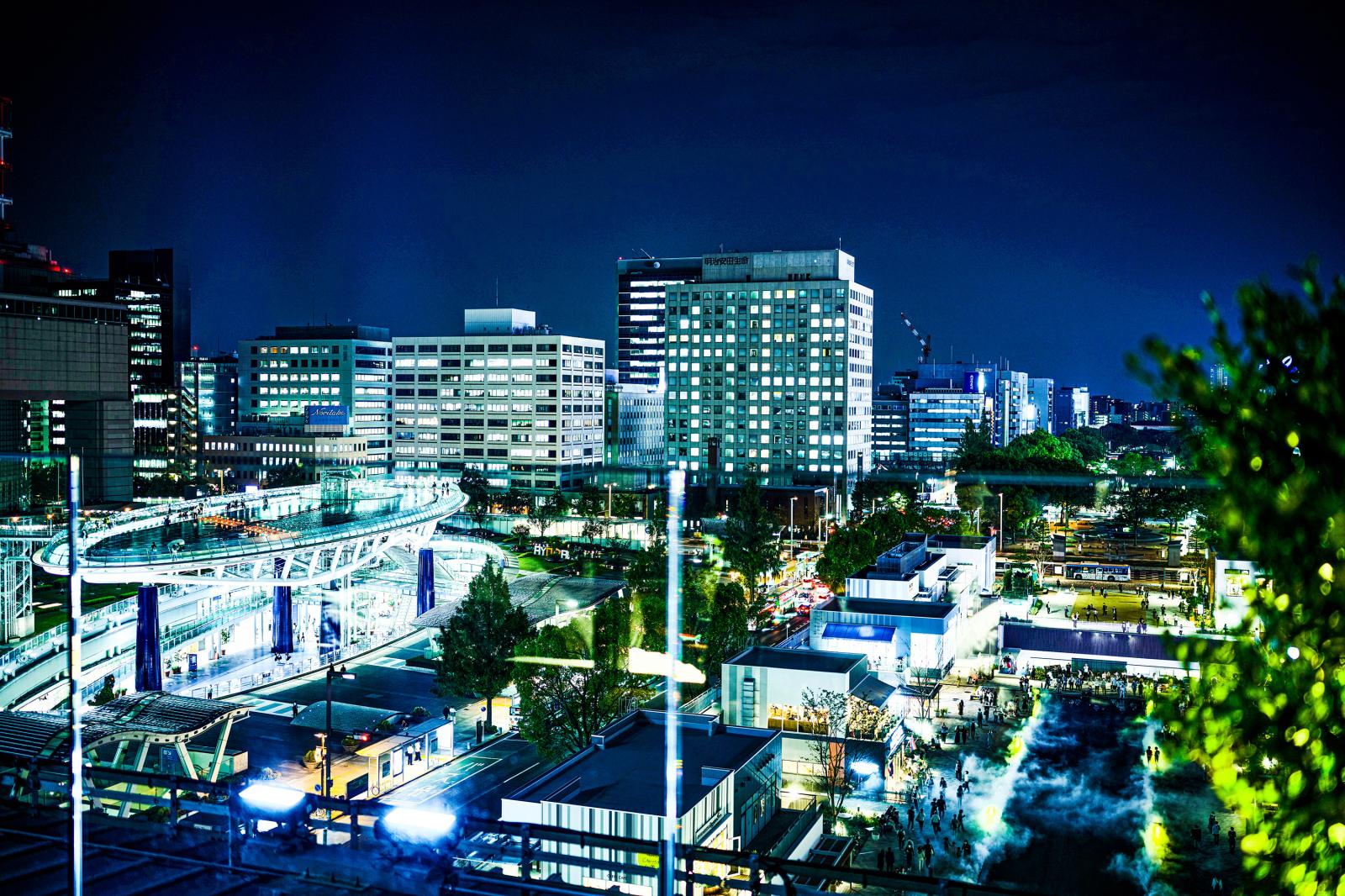 セントラルパークを眼下に、最高の眺望とロマンチックな時間がタワーホテルステイの魅力。地上100メートルで楽しむバータイムもおすすめ。