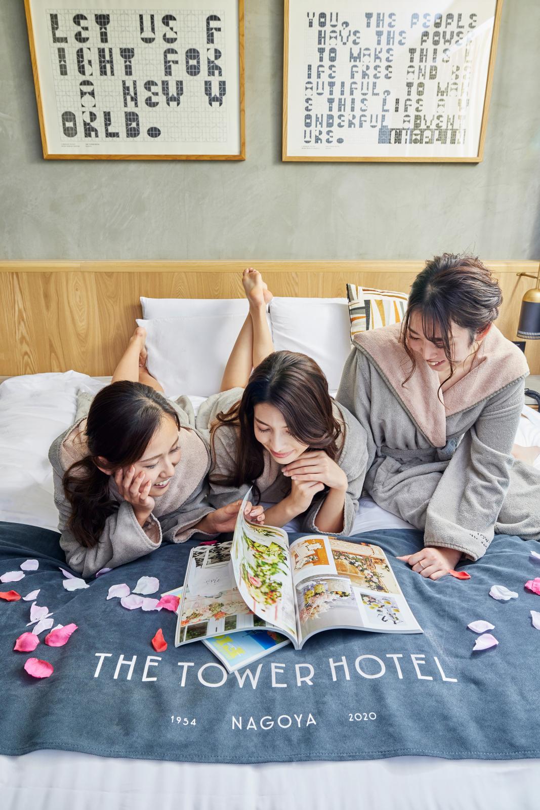 友人や家族を部屋に招き、思い出話しに花が咲くリラックスタイム。