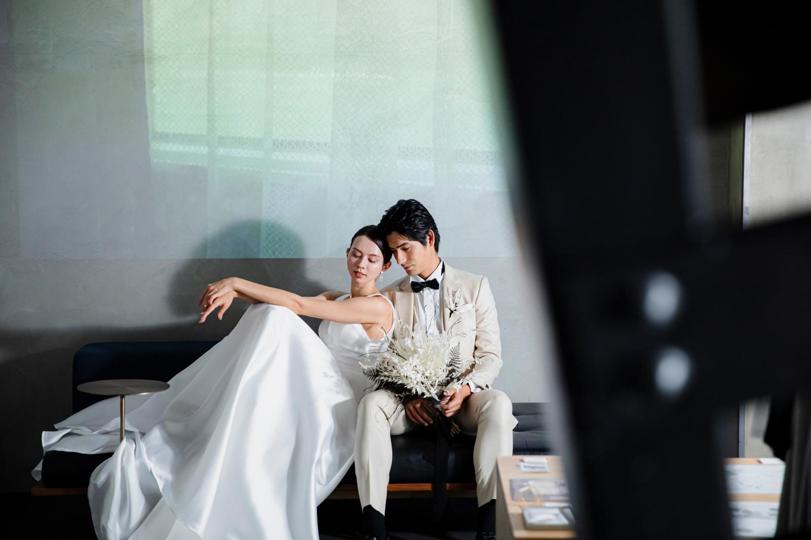 ホテル館内には様々なフォトスポットがあり、お二人の写真はもちろん家族と残すフォトもおすすめ。