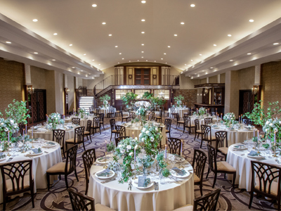 ベルクラシック空港の最大広さの披露宴会場